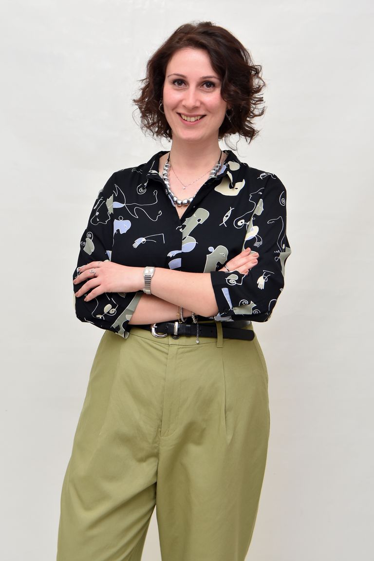 Dott.ssa Ilaria La Tegola durante una sessione di psicoterapia sistemico-familiare